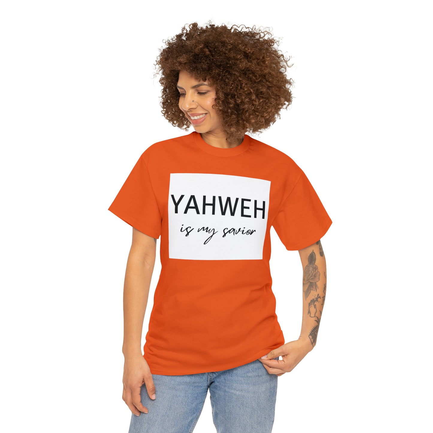 Unisex Tee (Yahweh is my savior)