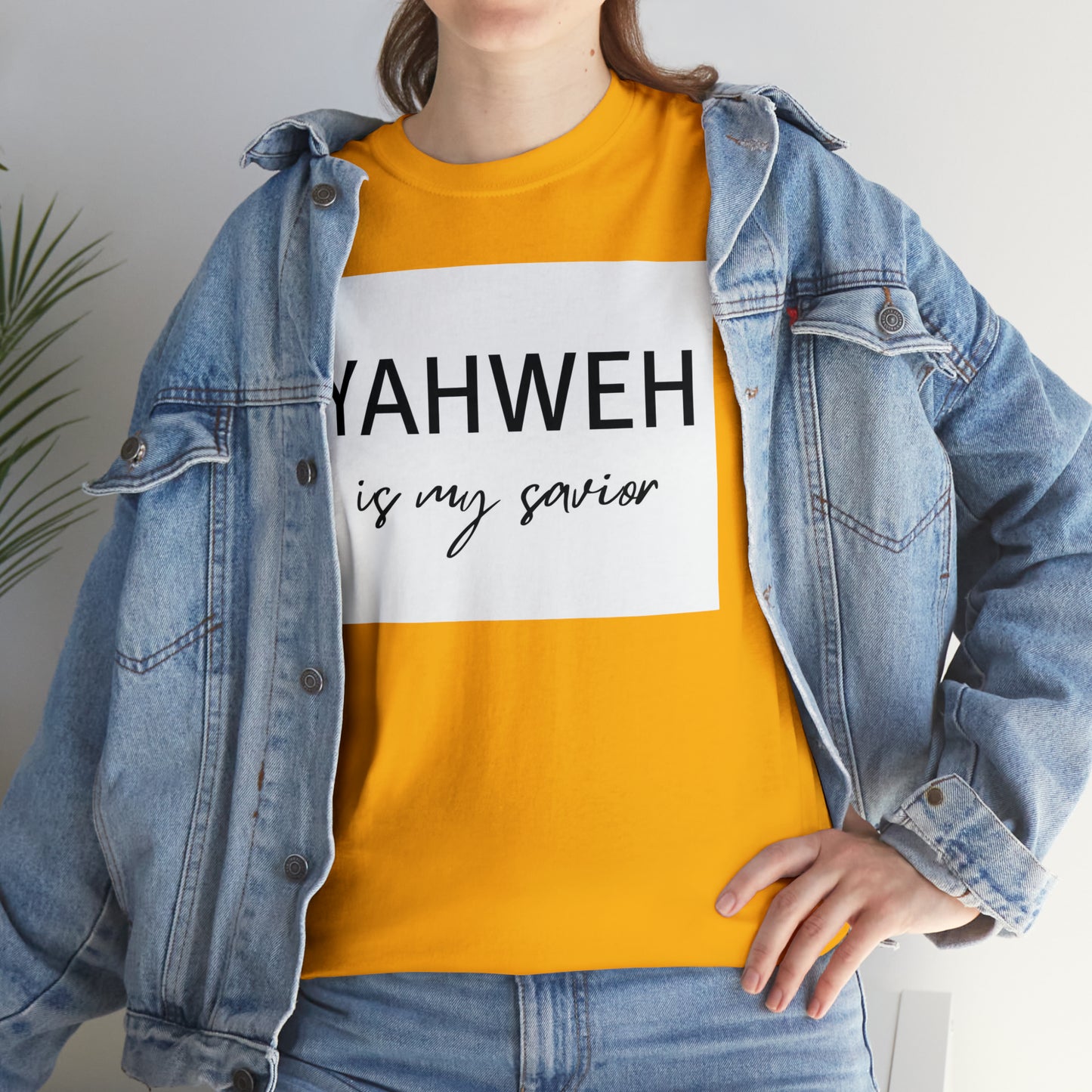 Unisex Tee (Yahweh is my savior)