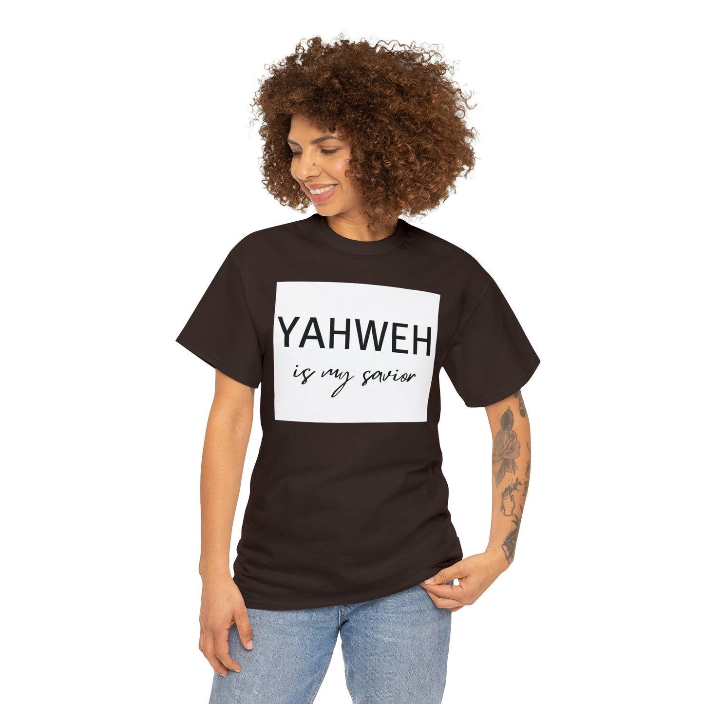 Unisex Tee (Yahweh is my savior)