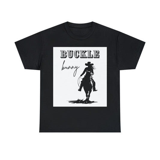 Unisex Cotton T-Shirt (buckle bunny)