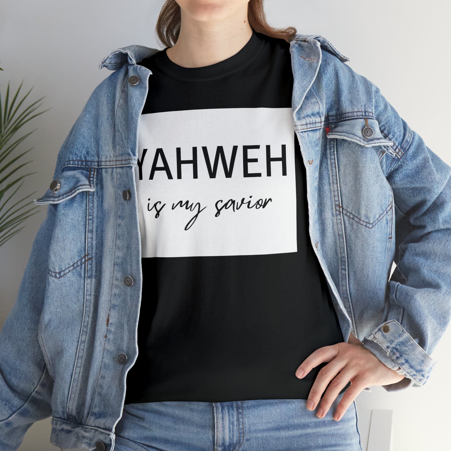 Unisex Tee (Yahweh is my savior)