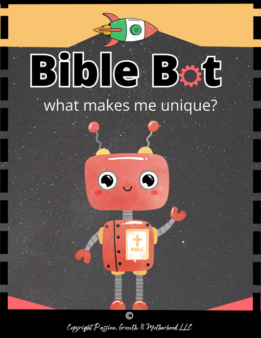 Bible Bot, what makes me unique? (Digital Book)