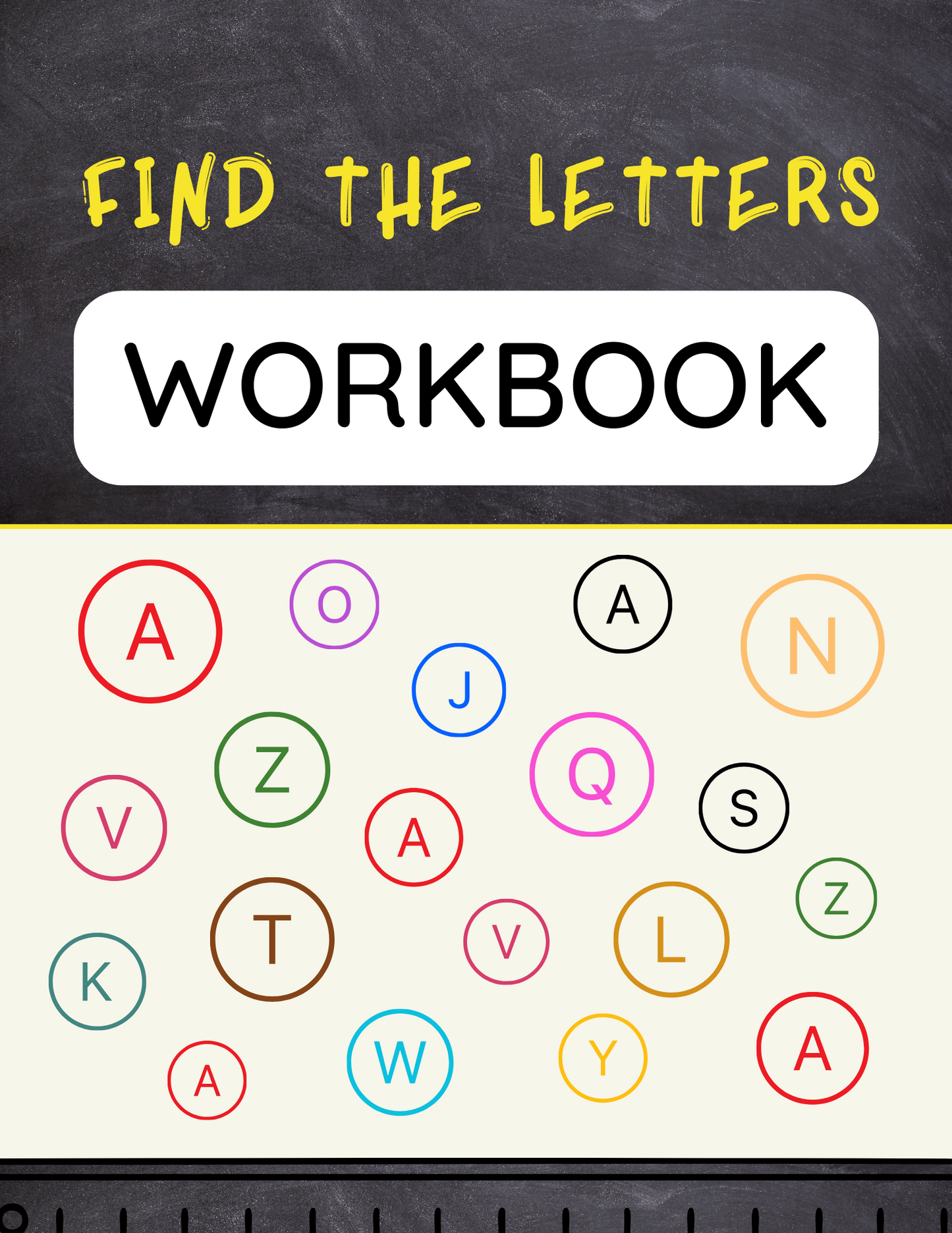 Find The Letters Workbook (digital print)