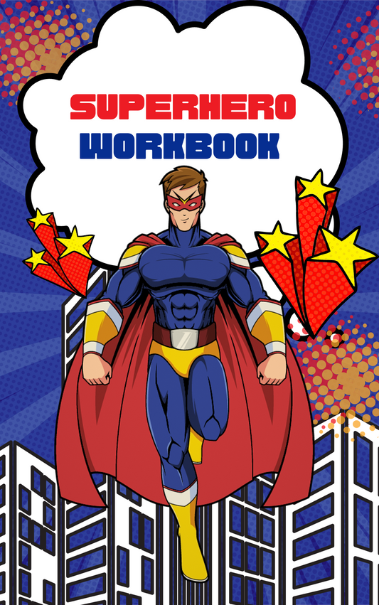 Superhero Workbook (for toddlers)